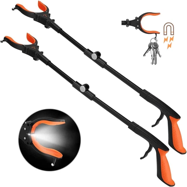 ARM EXTENSION GRABBER Trash Garbage Picker Reach Folding Tool With