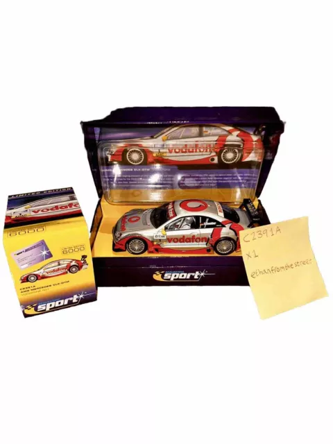 SCALEXTRIC Sport 1:32 Car - C2391A Mercedes CLK DTM "Vodafone" No1 #EXCELLENT