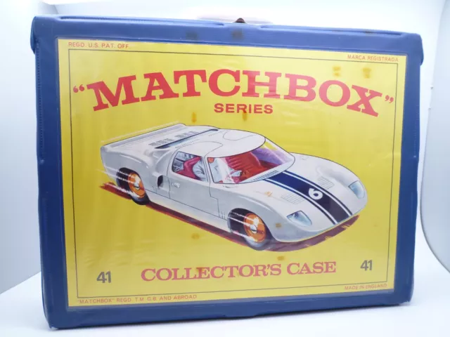 Custodia Da Collezione Vintage Matchbox Lesney 48 Auto - Vuota Anni '60