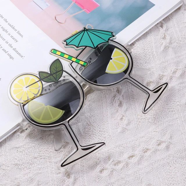 Hawaiian Photobooth Props Dress Up Costume Accessory Party Costume Sunglasses