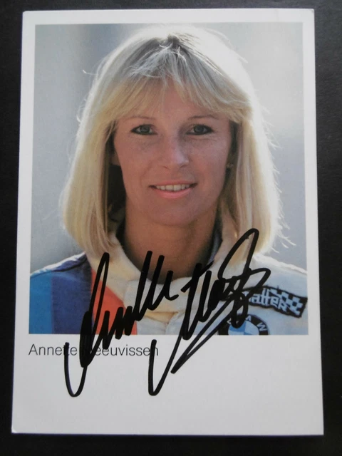 MEEUVISSEN AUTOGRAMM signed 10x15 cm Postkarte BMW EUR 29,99