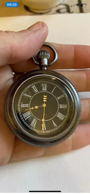 grosse taschenuhr vintage funktioniert