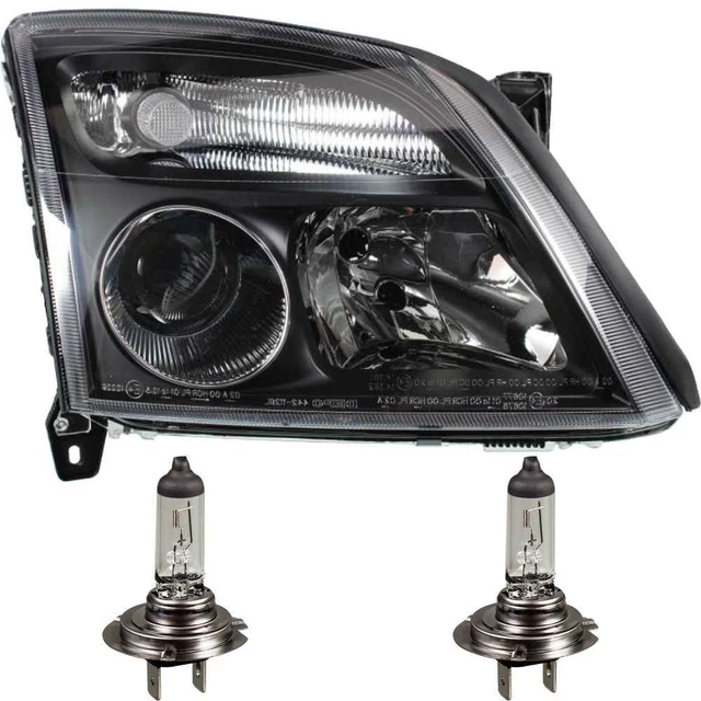 Headlight Right Opel Vectra C 04.02-08.05 Smoky Gray H7/H7 Indicator 1381204