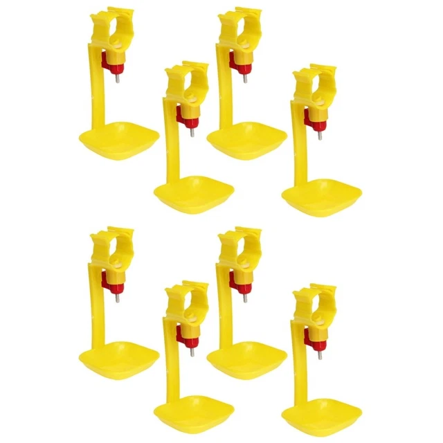 8 Pcs Abreuvoir Pour Poulet Chauffé 5 Gallons Fournitures De Bébé Automatique
