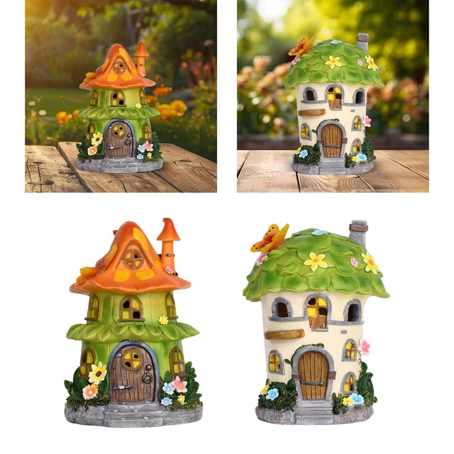 Statue De Carpe En Céramique Pour Jardin - Décoration De Pelouse Ou Fontaine - 11x9x7 Cm