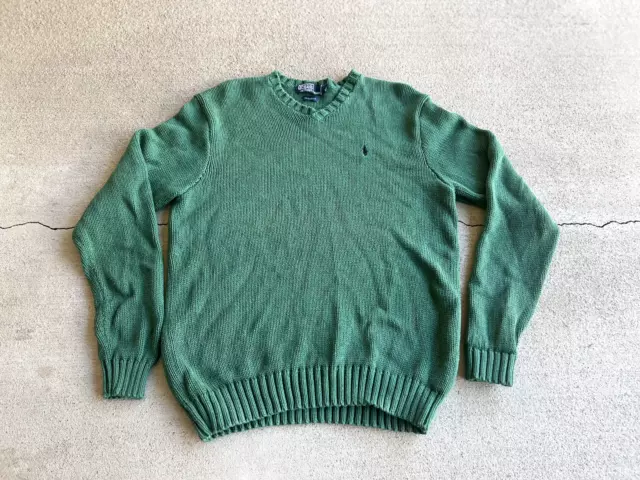 Vintage Polo Ralph Lauren Knit V-Neck Sweater