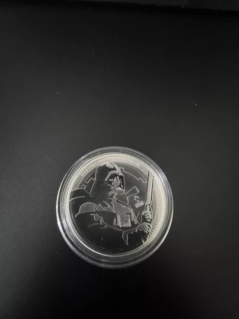 Darth Vader 2020 1oz Silver Coin ( Encapsulated )