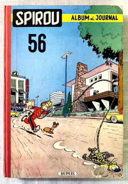 Journal de SPIROU - Album n° 56 - N° 925 à 937 complet - année 1956 - FRANQUIN