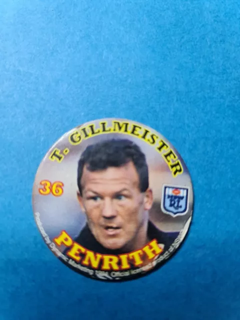 T. Gillmeister🧸1994 Rugby League Coca-Cola TAZO #36 🧸 FREE POST