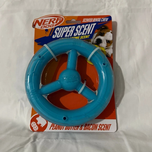Nerf Dog Scentology Ball Mit Speckduft | Langlebiges Apportierspielzeug Für Hunde, Fester Kern