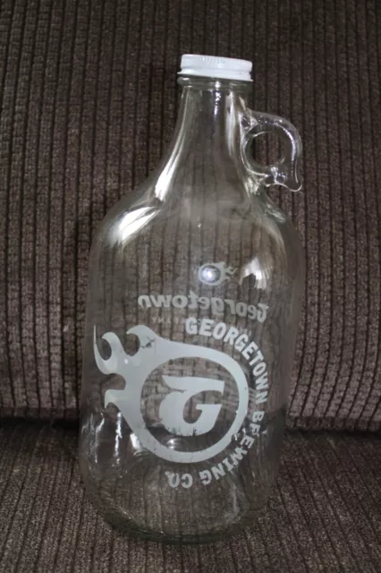 64oz BEER GROWLER ~ GEORGETOWN Brewing Company ~ Seattle, WASHINGTON