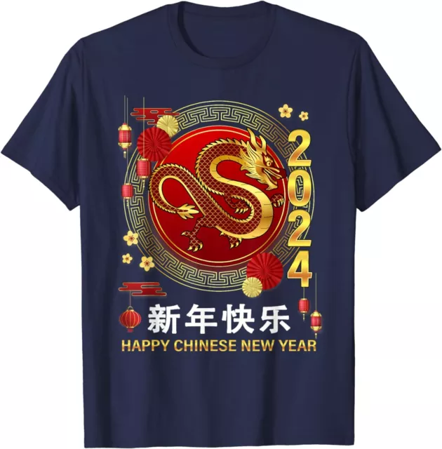 CHINESE DRAGON NEW Year 2024 Of The Dragon Christmas Unisex T-Shirt EUR ...