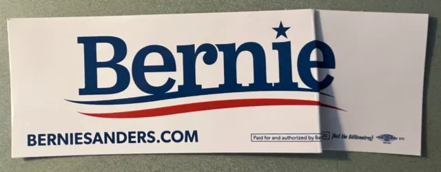 Bernie Sanders For President 2020 Official Campaign Bumper Sticker America