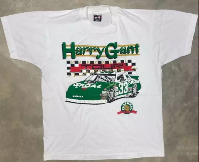 Vintage 1994 Harry Gant NASCAR T-Shirt, Harry Gant Shirt, Gift For Fans