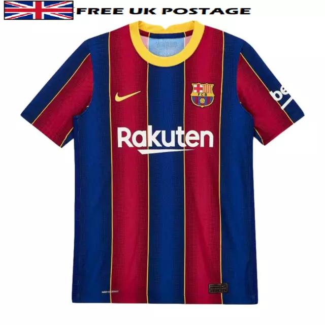 FC Barcelona Vapor Nike Home 20/21 Youth Unisex Shirt jersey (Kids Large) BNWT