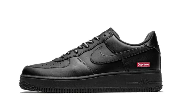 NK Air Force 1 Low Supreme Nero Bassa Unisex sneakers Scarpe