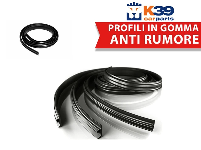 Kit Profili In Gomma Antivento Antirumore Per Barre K39 Lion E King