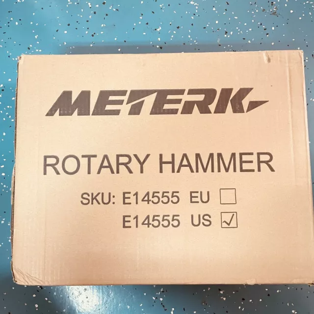 METERK Rotary Hammer Drill, Z1C-DS-32L/T