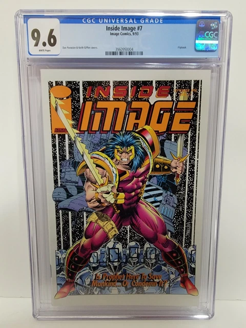 INSIDE IMAGE #7 CGC 9.6 NM+ Sept. 1993 Prophet Preview, Predates Prophet #1