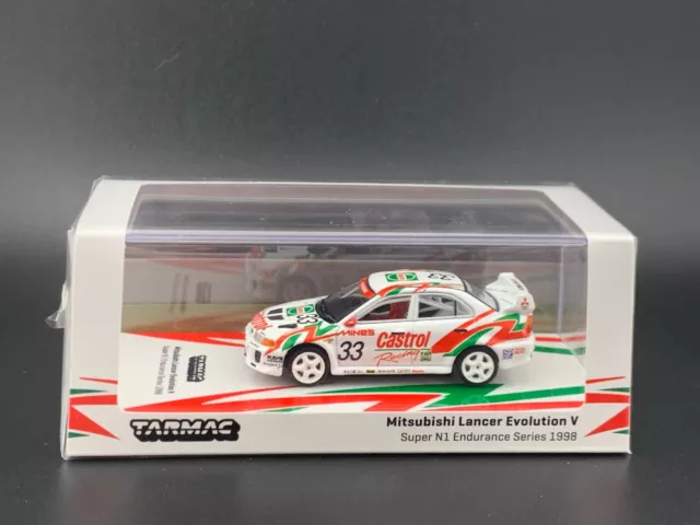 Tarmac Works Mitsubishi Lancer Evolution V Super N1 Endurance Castrol 1/64