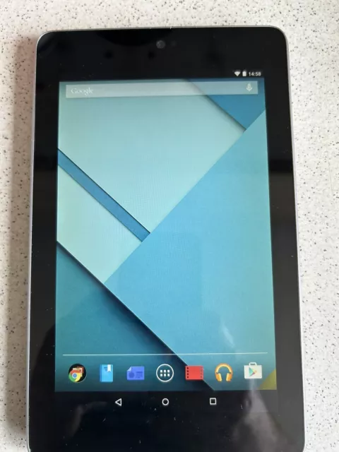 Asus Google Nexus 7 ME370T Wi-Fi 32gb Black Android Tablet Tested Working #2