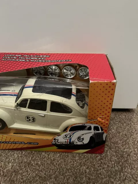 Herbie Fully Loaded Remote Radio Control Car Official VW Disney Store Rare Boxed 2