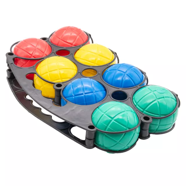 Boule Boulekugeln Boccia Kugel Tragekorb Boule-Set Boules Petanque Spiel 10 tlg