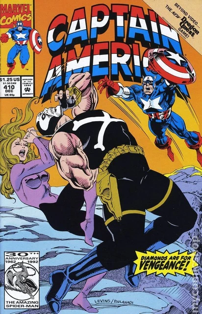 Captain America #410 VF 8.0 1992 Stock Image