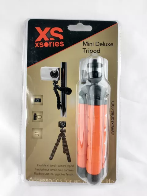 Mini Deluxe Camera Tripod Flexible All Terrain Compact Travel by  XSories New