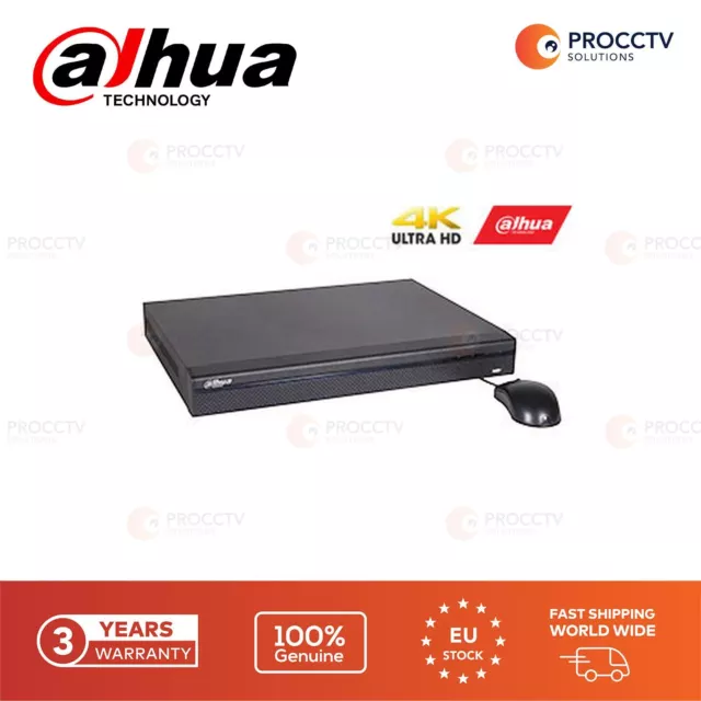 Dahua IP Réseau Enregistreur 8 Canaux NVR4208-4KS2 ( D'Modèle), Véritable, Usé