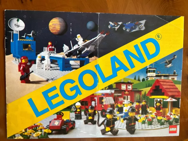 🌟LEGO Legoland  Catalogue Brochure 1981 VGC🌟