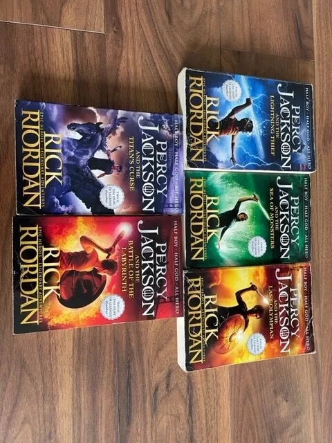 Percy Jackson series 5 book set & The Heroes of Oylmpus series 5 book set