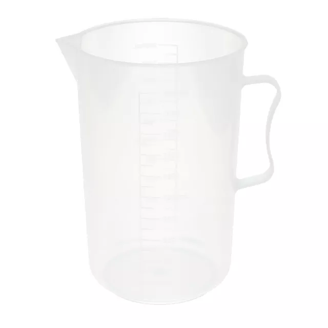 2000mL taza medidora jarra de plástico vierta el recipiente de descarga