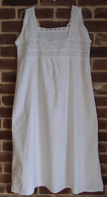 Chemise de discount nuit broderie anglaise