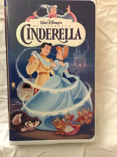 Walt Disney Masterpiece Cinderella VHS 5265 *RARE*