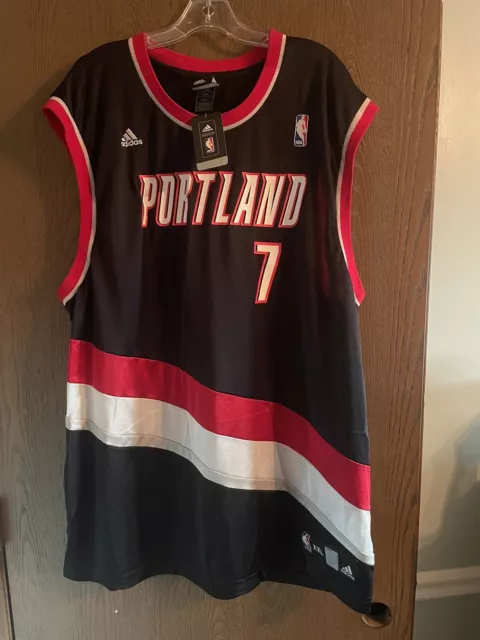 Adidas Brandon Roy #7 Portland Trail Blazers NBA Basketball Jersey Stitched  2XL
