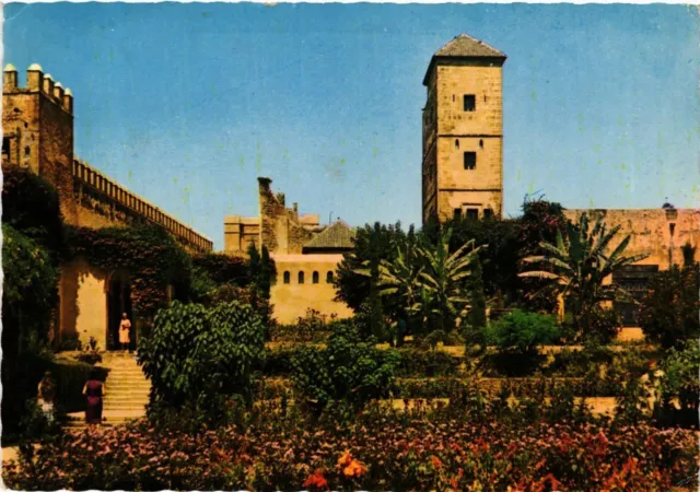 CPM AK La Tour et le Jardin des Oudaias MAROC (881013)