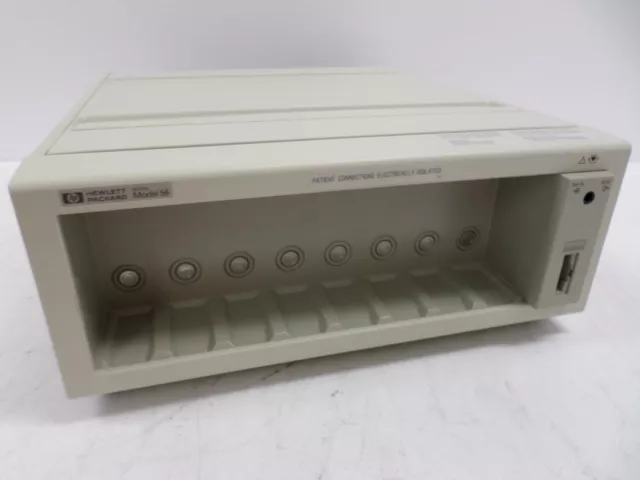 Hewlett Packard M1175A Model 56 CMS Patient Monitoring System Control M1046A