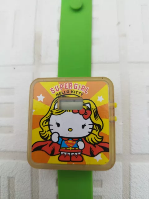 McDonalds toys Pair Of Watches Hello Kitty And Batman Both Require New Batteries