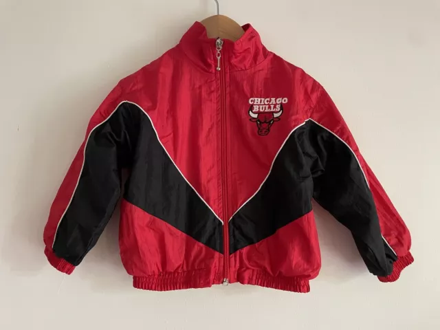 CHICAGO BULLS Vintage JUMP BALL CLUB Baby boys full zip jacket size 24 m /2yrs