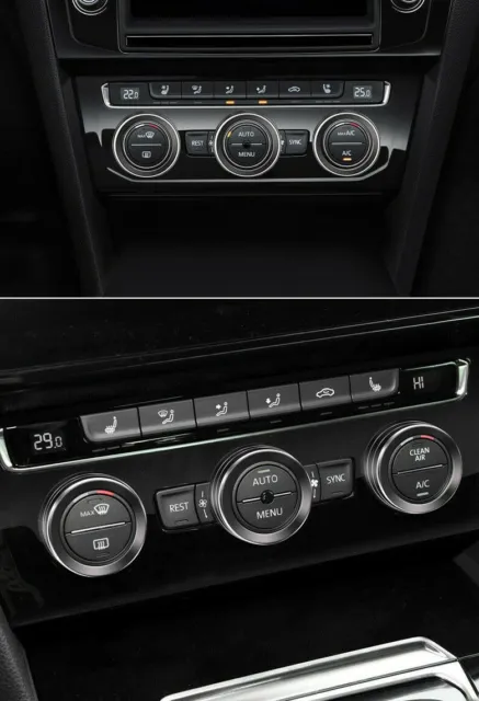 PASSEND ZU VW 7 MK7 GTI Ringe Klima Regler Knopf Heizungsregler