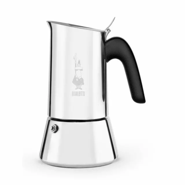 Bialetti Cafetière Espresso New Venus 10 tasses induction Acier inoxydable Ar...