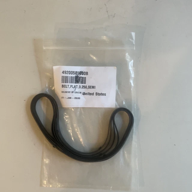 DIEBOLD 49200585000B Belt, Flat,.250, Semi 49-200585-000B NOS