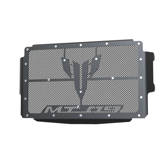 Grille Protection Radiateur MT-09/SP 2024-2026 - Alliage Aluminium, Noir | Anti-cailloux, Ventilation Optimisée