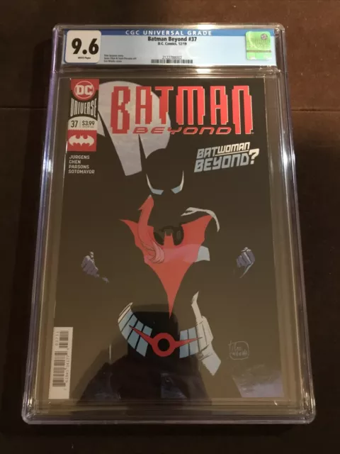 Batman Beyond #37 CGC 9.6 1st Appearance Batwoman Beyond DC Comics 2019 Jurgens