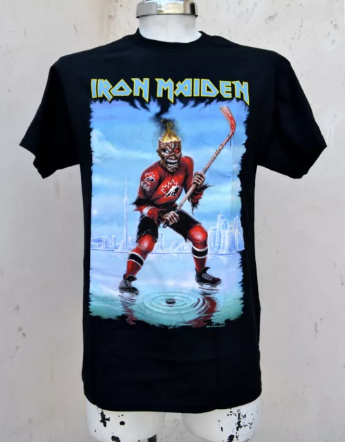 Iron Maiden Shirt Hockey Canada Somewhere Back in Time Tour 2008 Reissue 2022