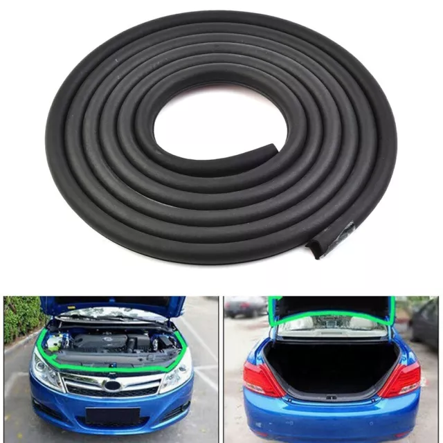 Universal Large Car D Shape Rubber Holder Cable Gasket Strip-Weatherstrip