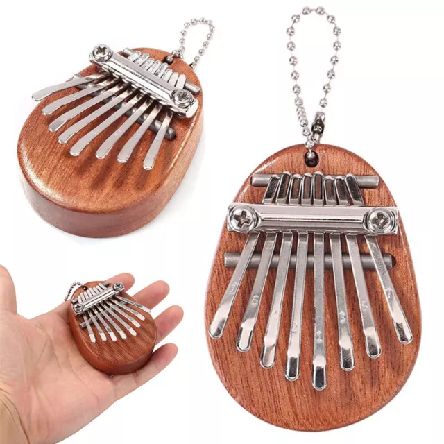8 Keys Thumb Piano Mini Kalimba Great Sound Finger Keyboard Musical Instrument
