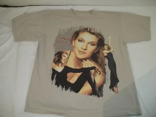 Celine Dion 1999 Lets Talk About Love Concert Tour T-Shirt Size 3XL