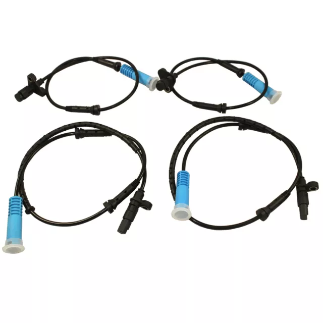 Set of 4 Front Rear Right Left ABS Wheel Speed Sensor For E39 525 528 540 BMW
